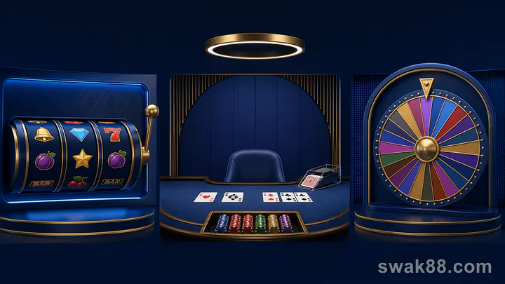 RNG slots, a live table, and a game-show wheel compared
